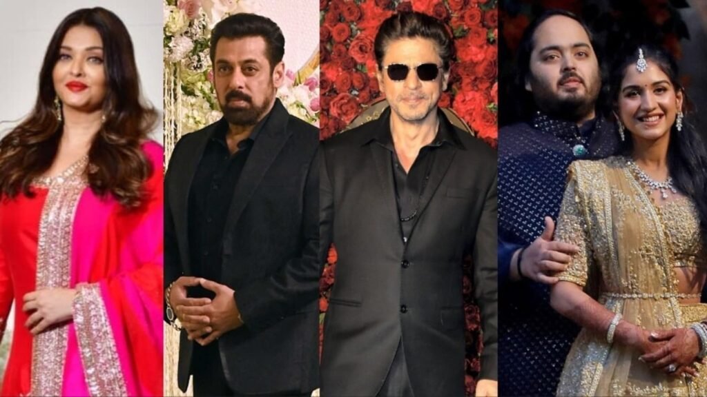 Aishwarya Rai, Salman Khan, Shah Rukh Khan will attend Anant Ambani and Radhika Merchant's pre-wedding festivities.