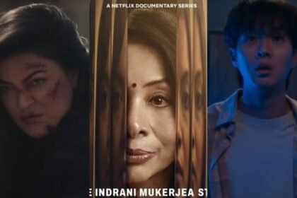 Stills from Aarya Antim Vaar, The Indrani Mukerjea Story Buried Truth and Killer Paradox.