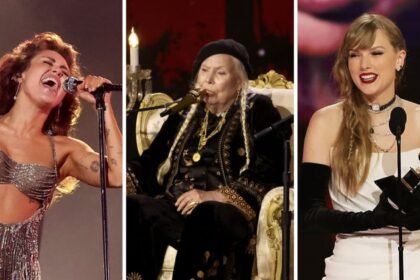 Some moments from the 66th Grammy Awards