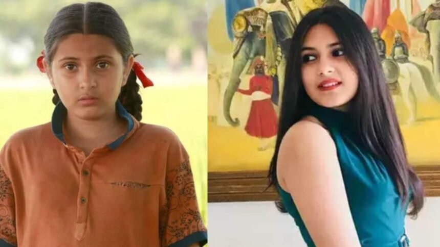 Suhani Bhatnagar in a still from Aamir Khan's Dangal (left).