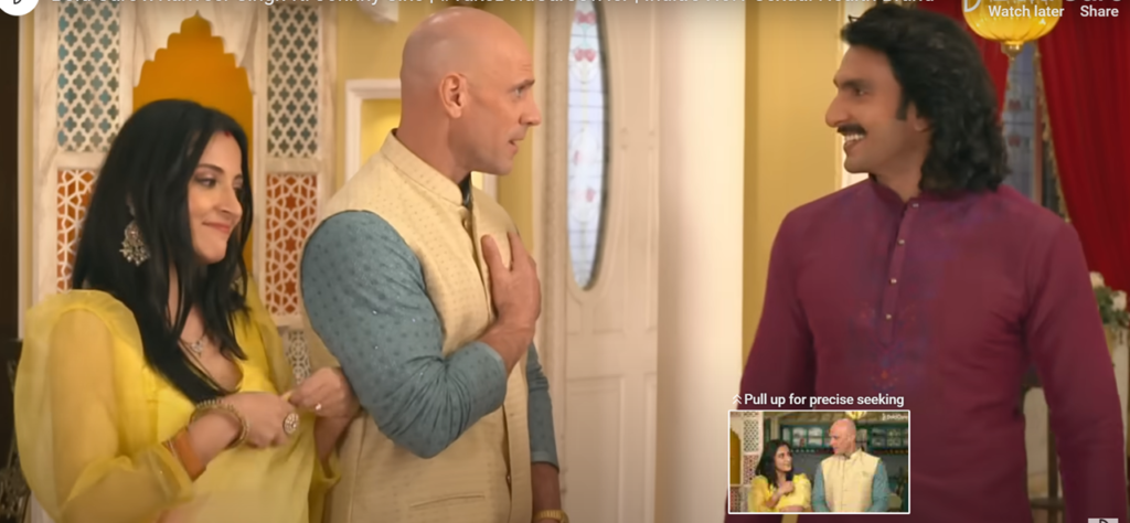 Ranveer Singh’s ad with Johnny Sins