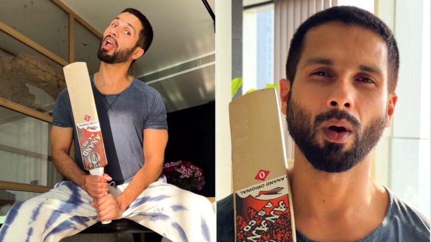 Shahid Kapoor's new Instagram video left fans in splits.